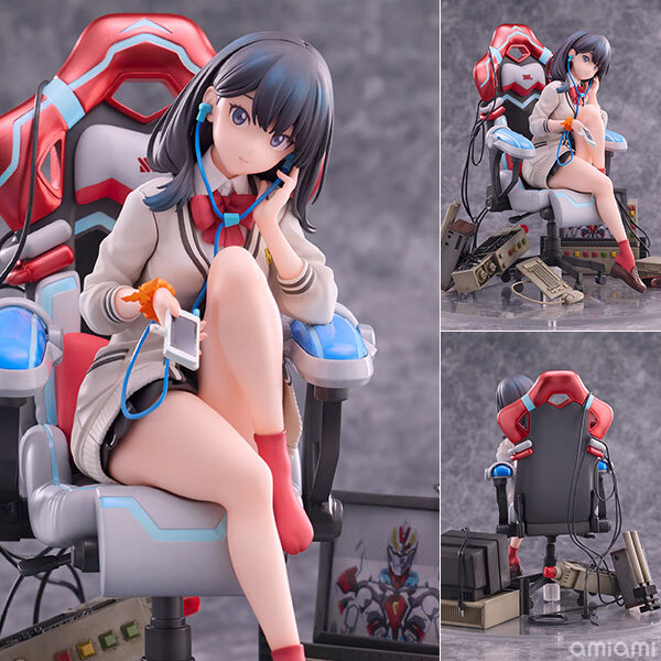 預訂10月   FURYU 寶多六花 SSSS.GRIDMAN Rikka Takarada Gaming Chair ver. 1/7 Complete Figure Pre-order