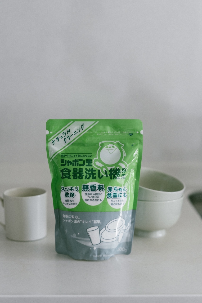 日本老字號無添加品牌 シャボン玉石けん洗碗機安全洗碗粉劑（無香型）