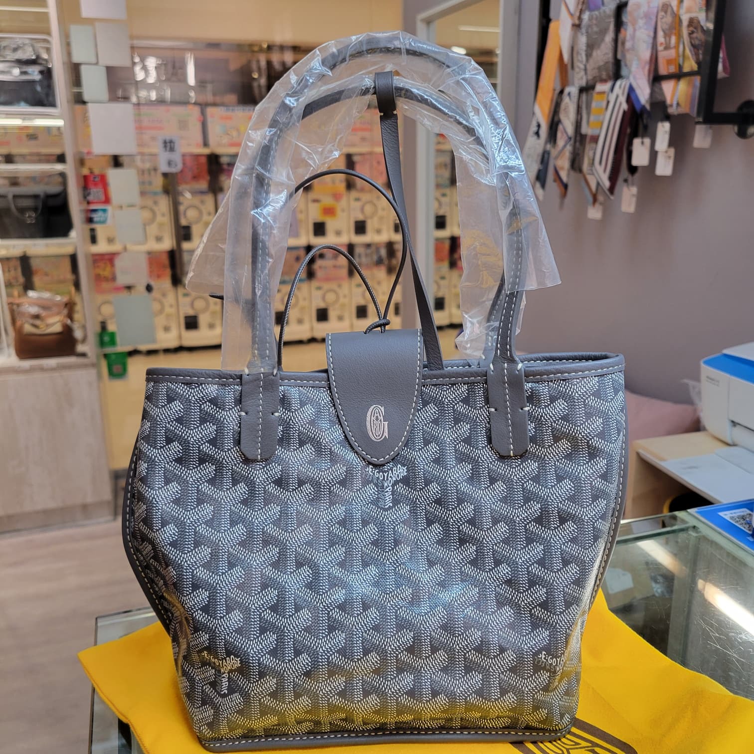 GOYARD MINI ANJOU GRIS NEW MAGNET STICKERS 灰色 新磁石貼