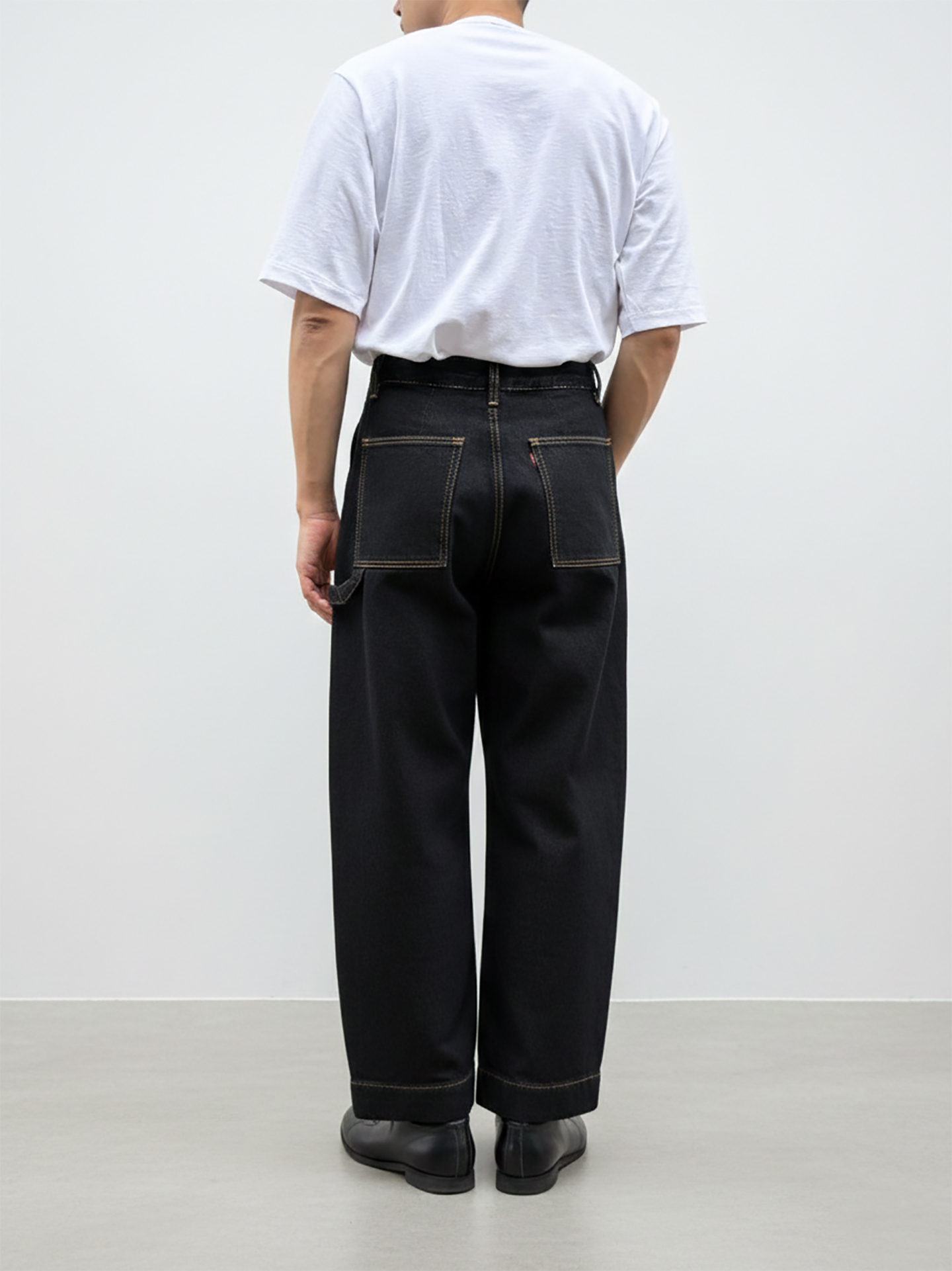 Studio Nicholson Bridges Denim Pant Black