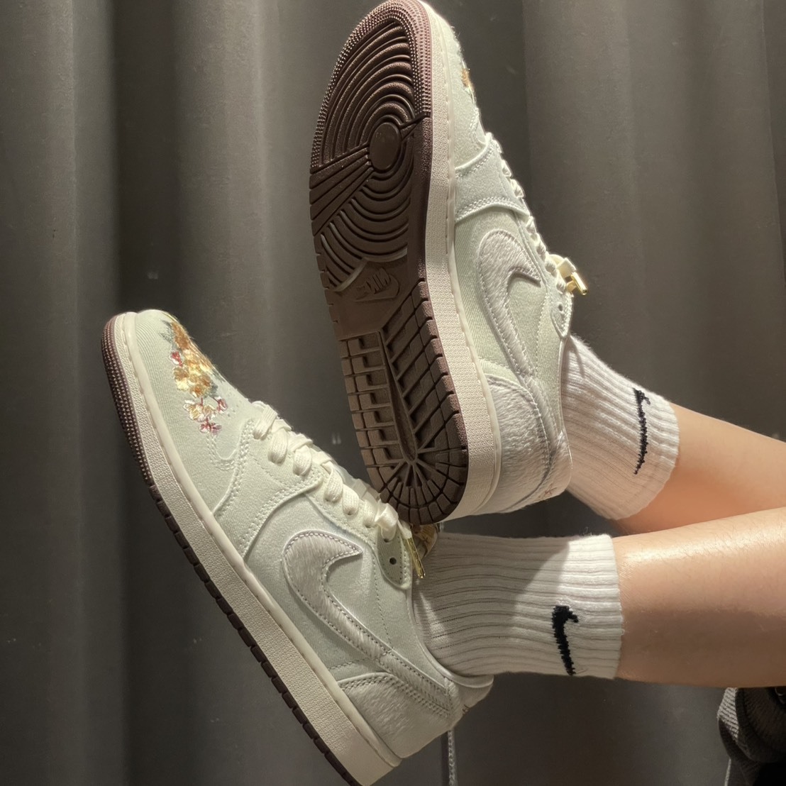 Jordan 1 Retro Low OG "Year of the Horse" CNY 馬年限定 花卉 男鞋 IQ1108-011 I