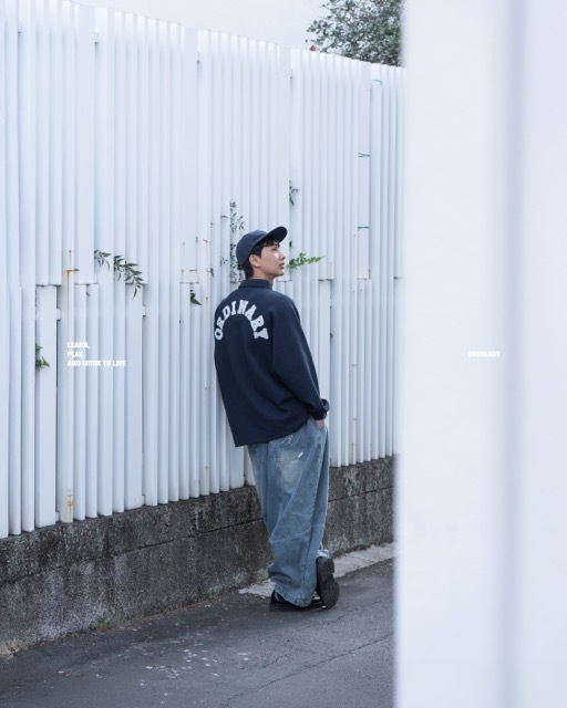 Ordinary 珠地貼布繡POLO衫