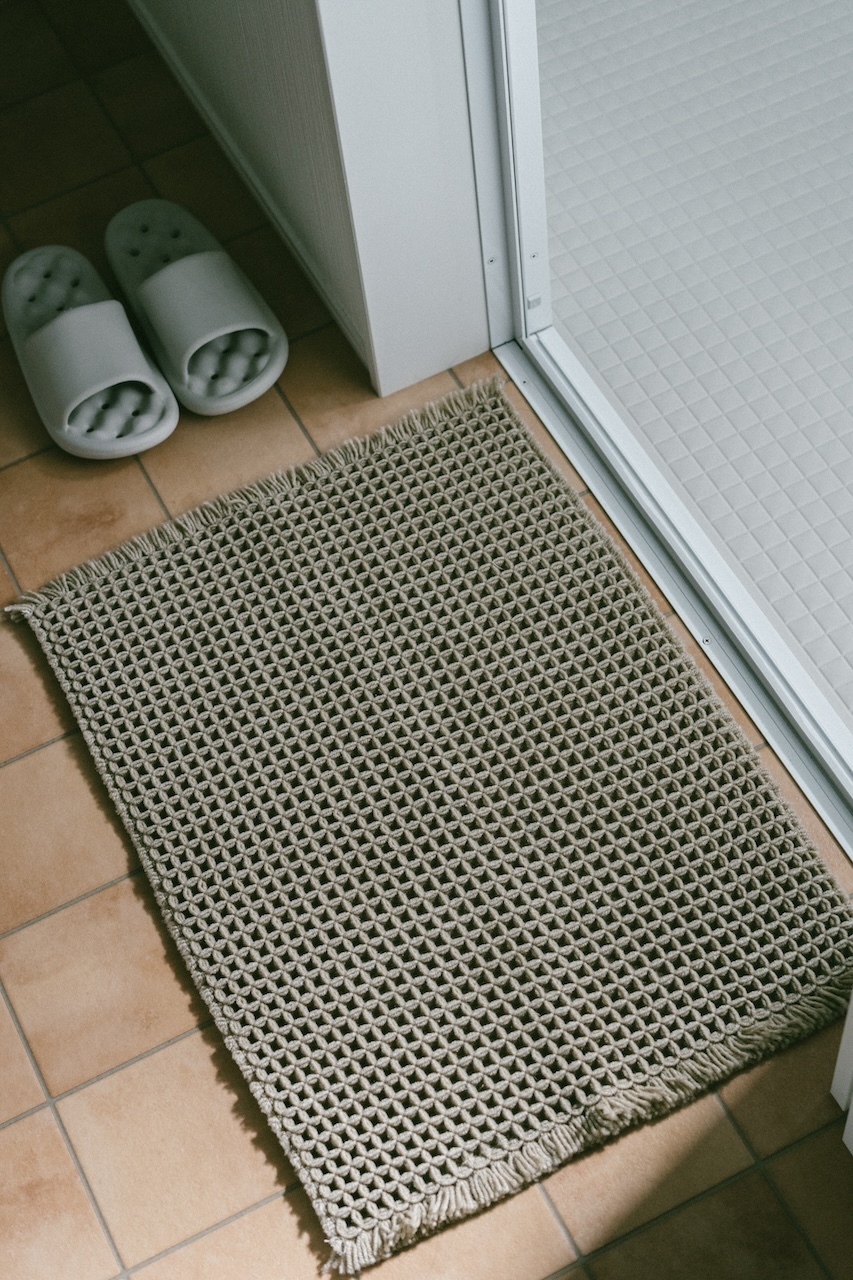 日本製抗菌防臭立體蜂巢狀瞬乾吸水腳踏墊