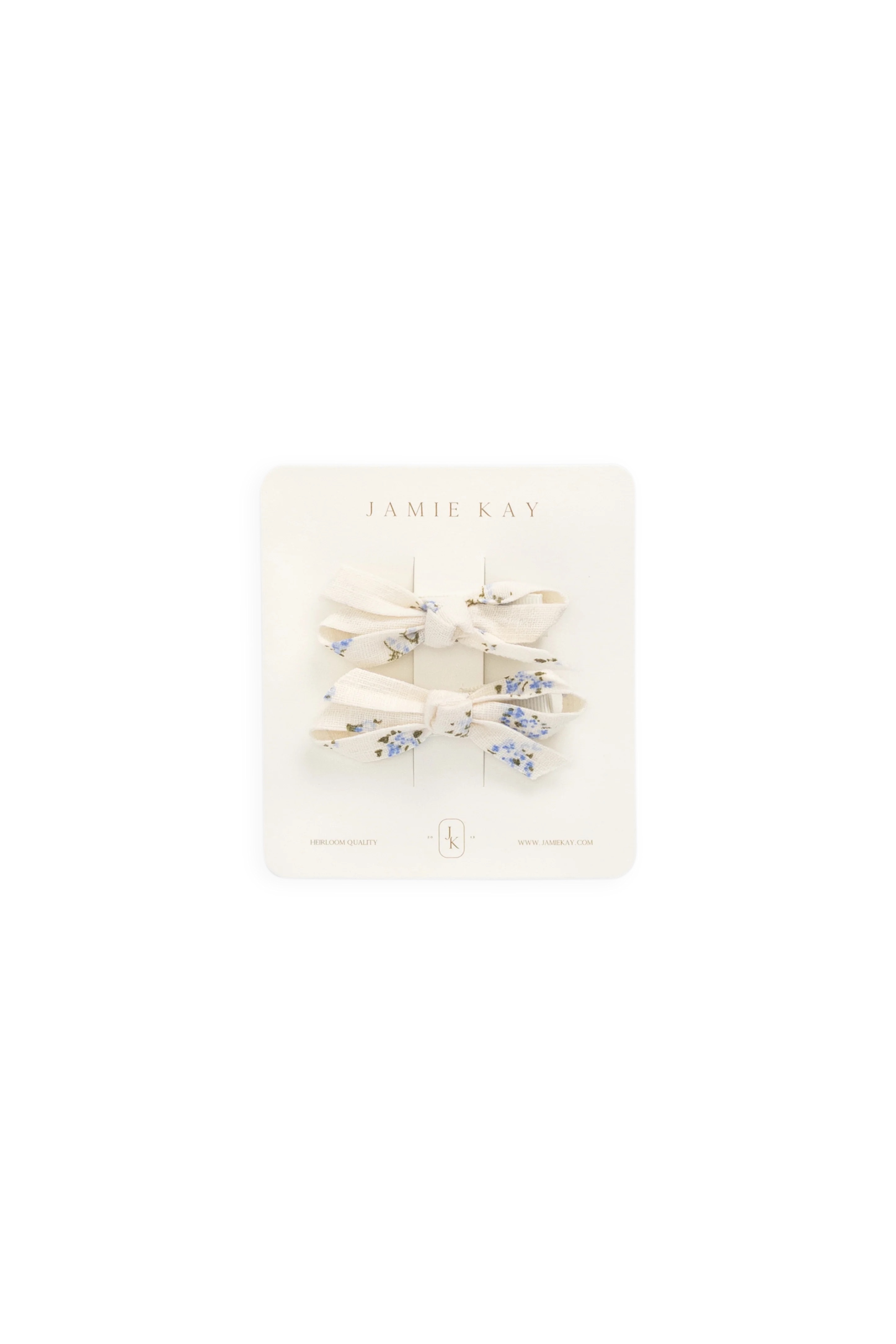 【預購】JAMIE KAY -Organic Cotton Nathalie Bow（ Juniper Fields Blue）