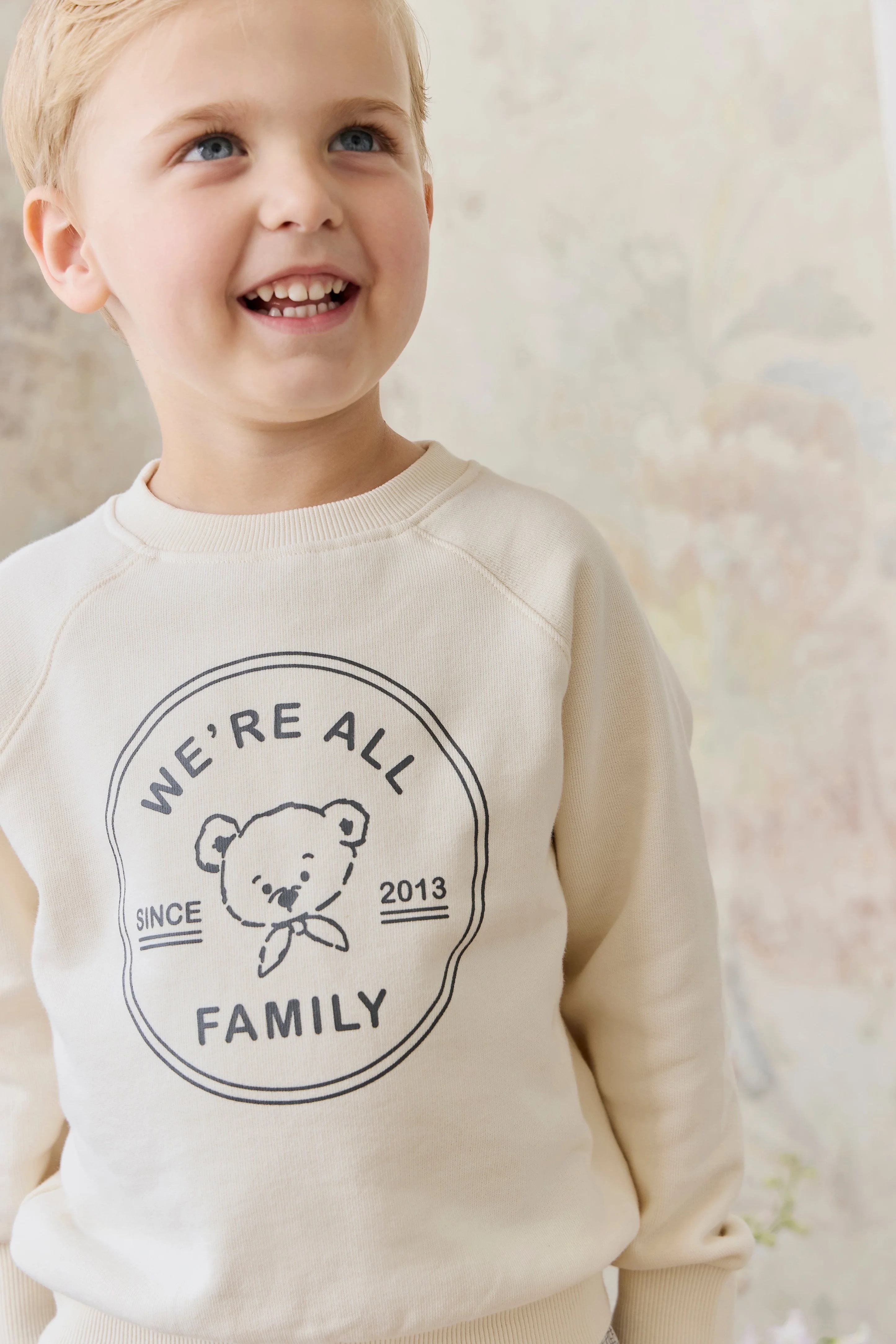 【預購】JAMIE KAY -Organic Cotton Hayes Sweatshirt（We're All Family Cloud）