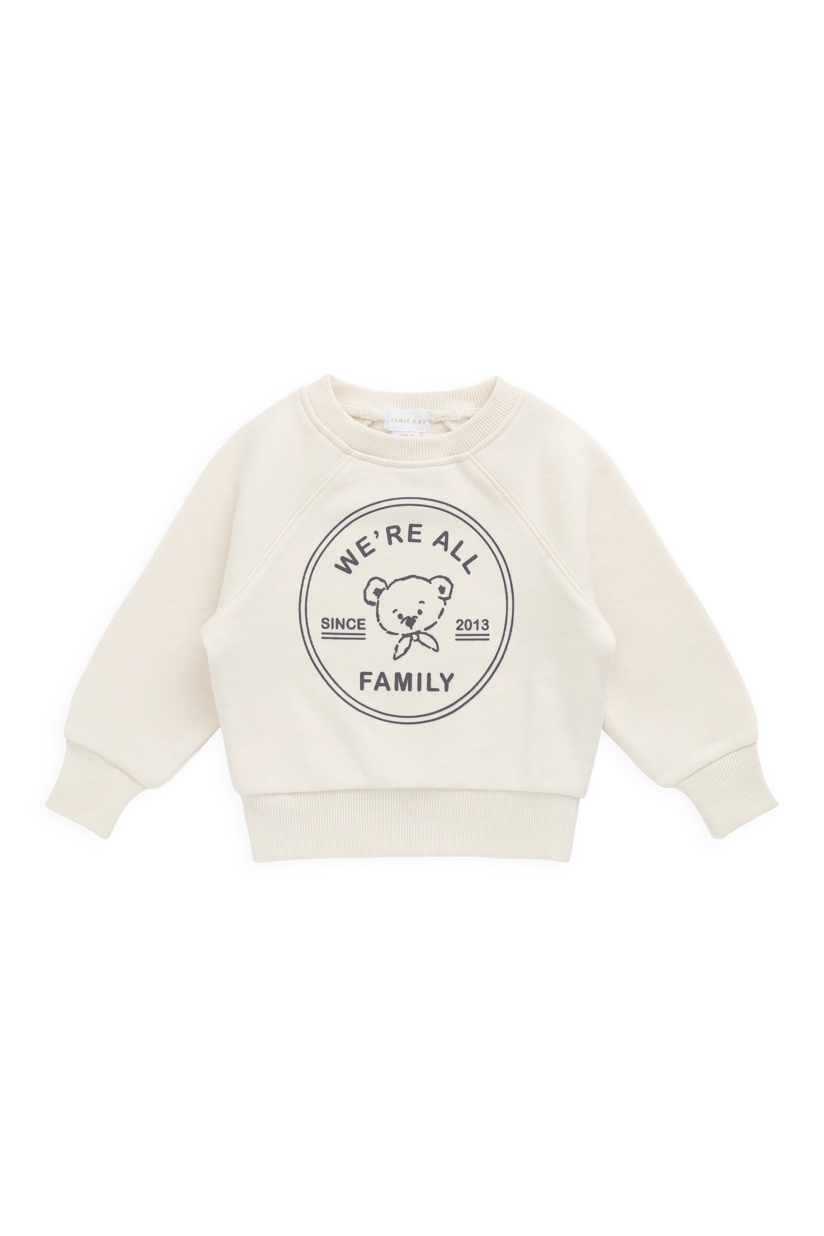 【預購】JAMIE KAY -Organic Cotton Hayes Sweatshirt（We're All Family Cloud）