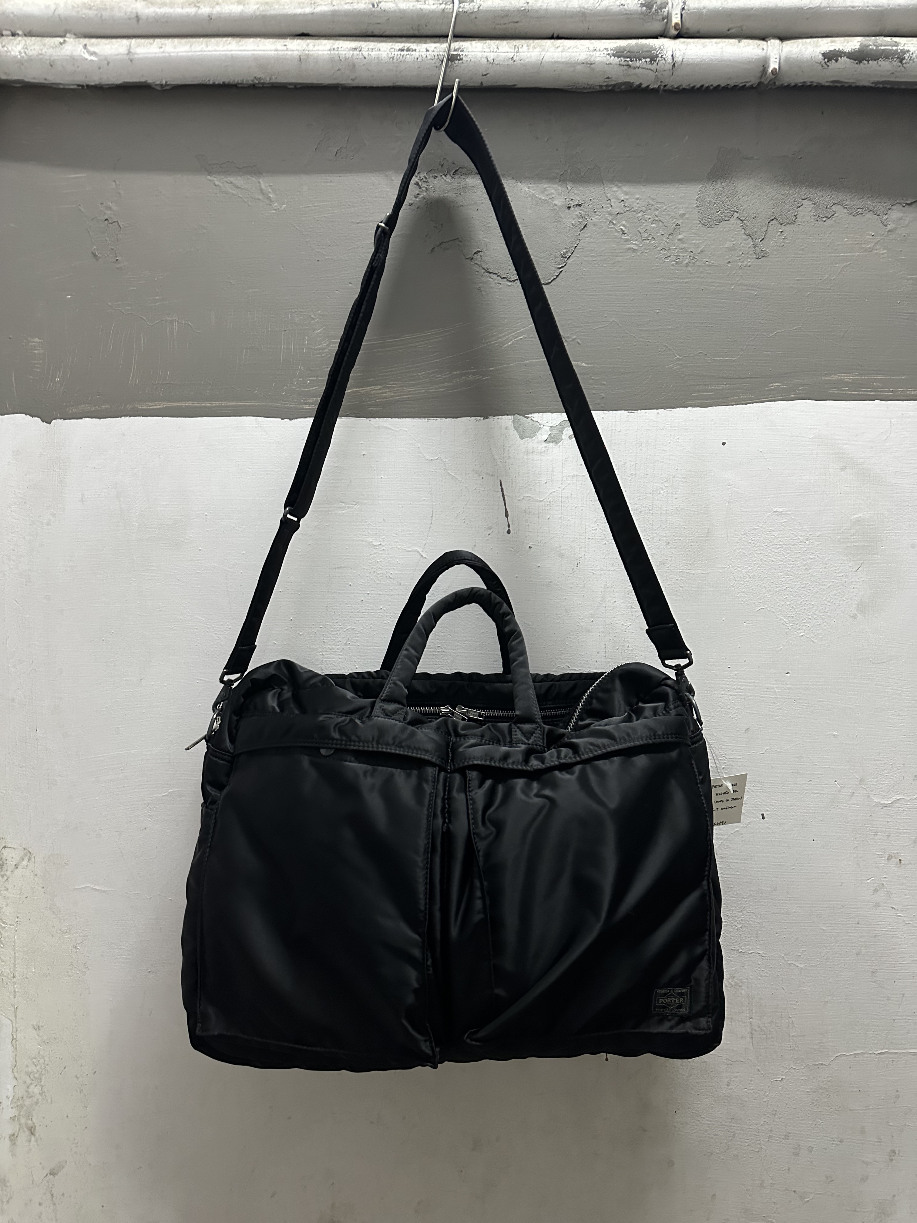 PORTER TANKER HELMET BAG *MINT CONDITION (MADE IN JAPAN)