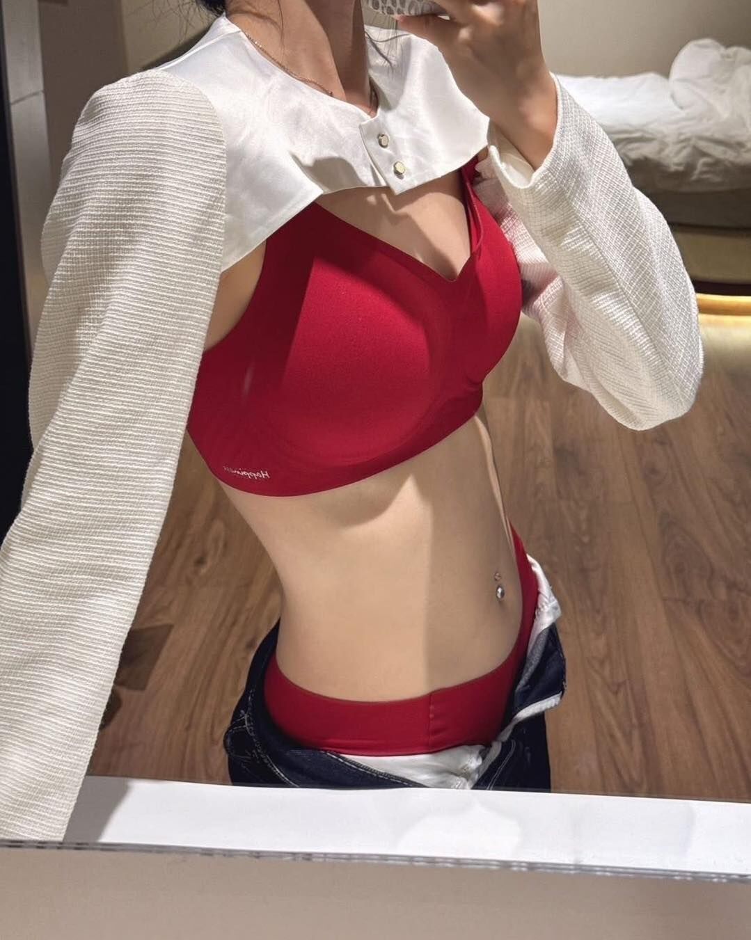 【新春開運紅無痕內衣套裝組】（現貨）