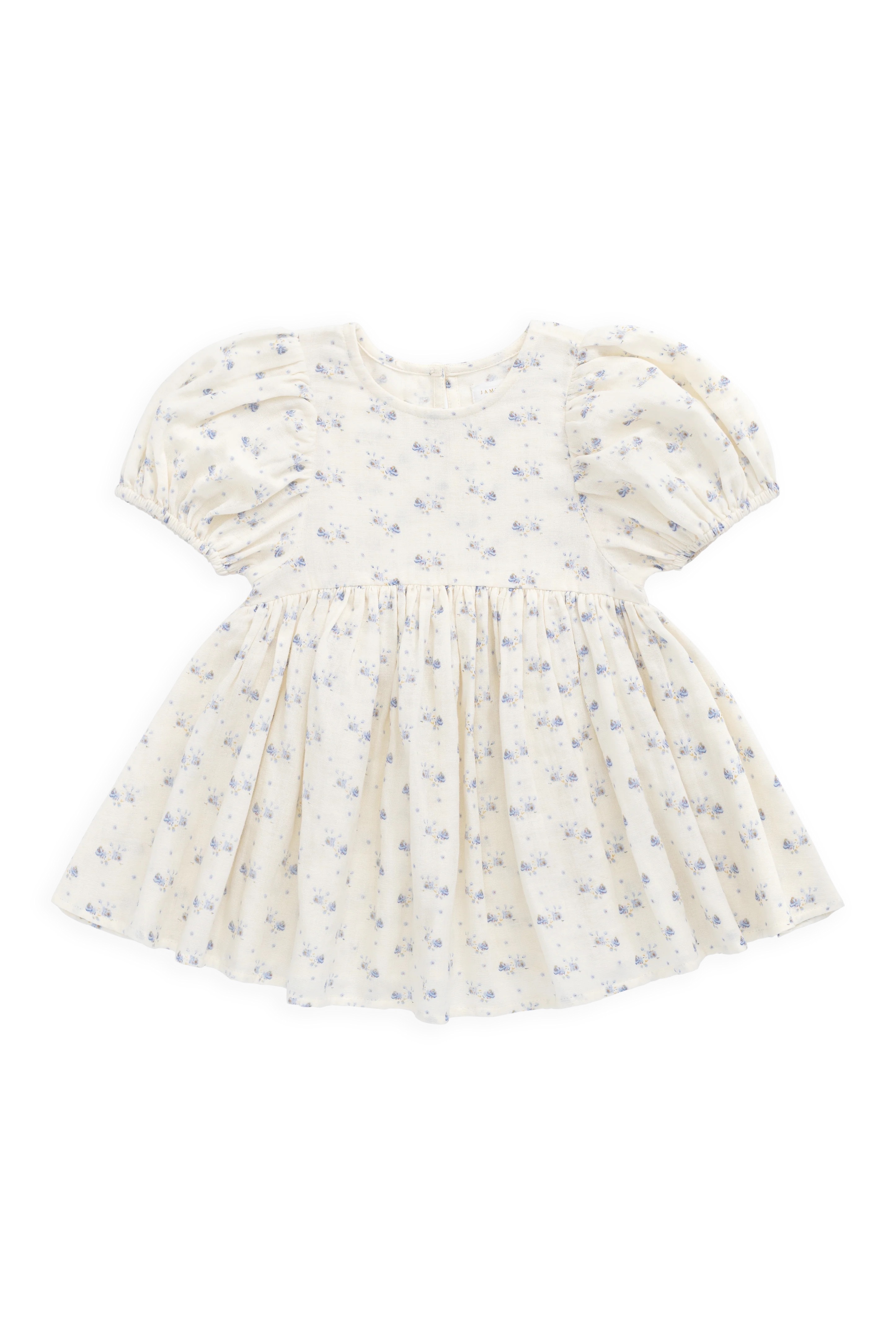 【預購】JAMIE KAY -Organic Cotton Muslin Frannie Dress（ Molly Blue）