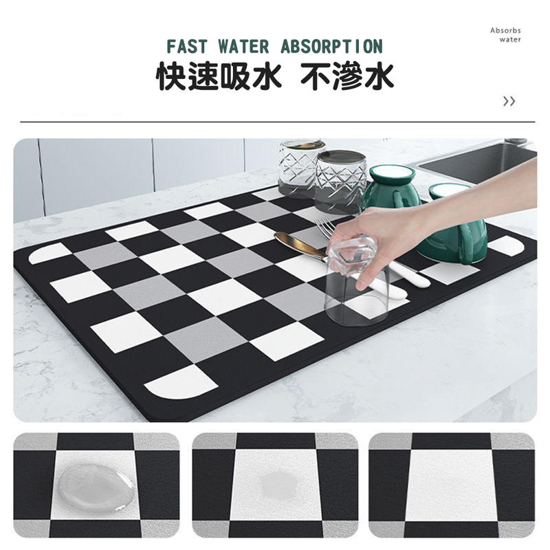 矽藻泥瀝水軟墊【JJ0725】