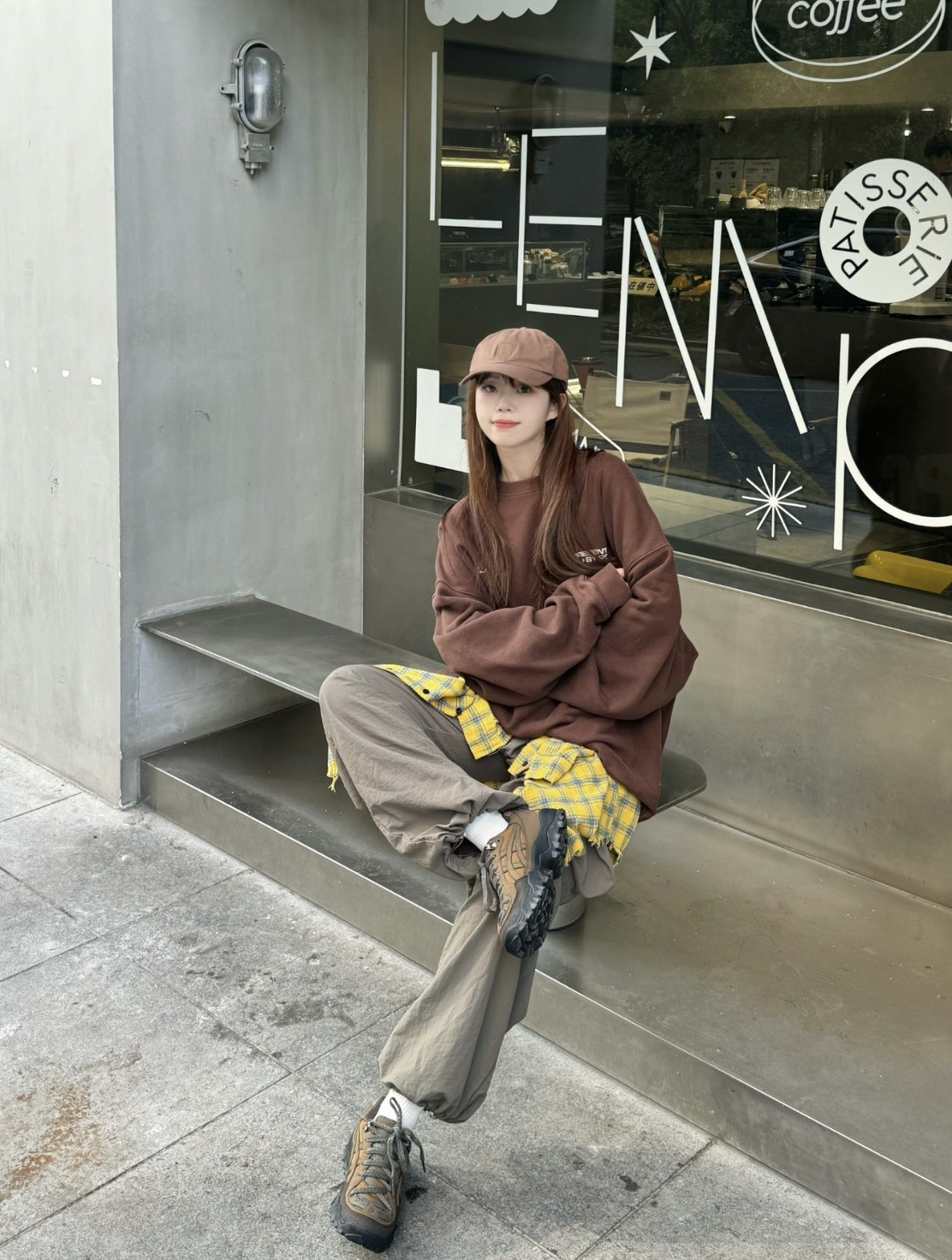 【代購】ASICS GEL-PICKAX 男女同款 復古厚底休閒鞋 黑褐色 1203B026-200