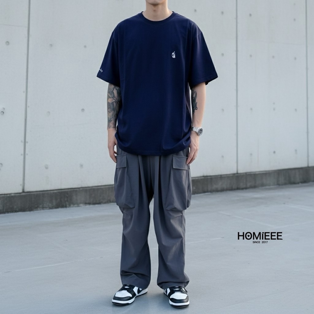 Nautica x JDZ Flower 短袖 花卉 LOGO 深藍 白色 [NTS3673]