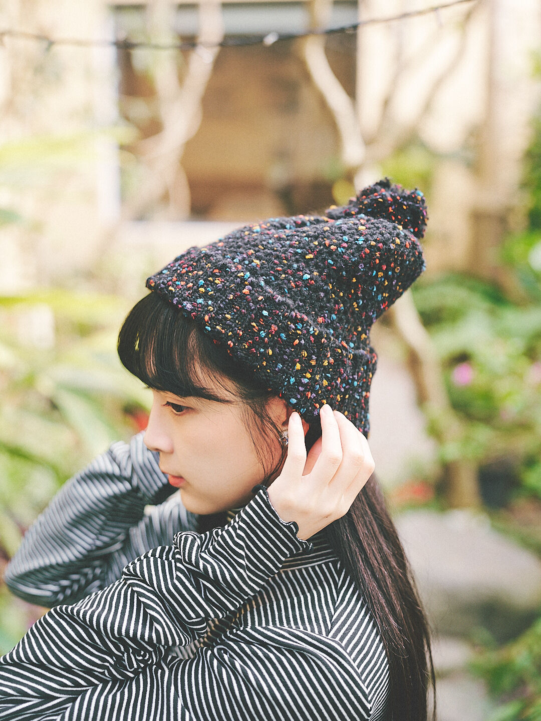 (限量新增色)星塵聚！彩色點點羊毛帽