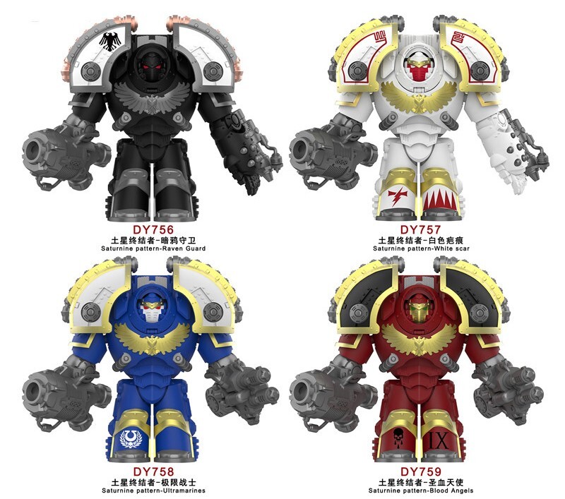 40K Custom Minifigures Minifigs fit Lego DY756-DY759