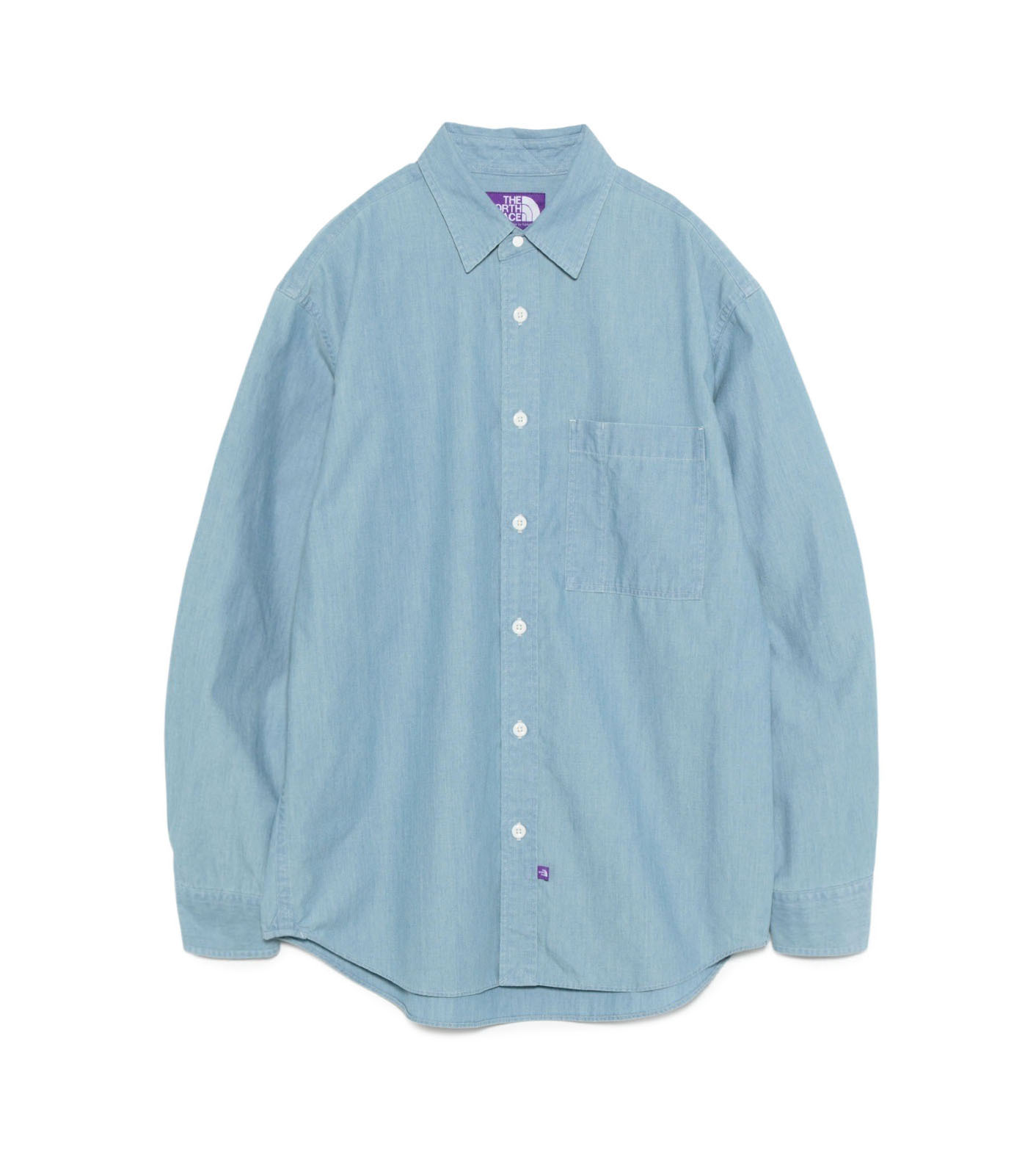 『代購商品』2026SS THE NORTH FACE Purple Label 紫標 Regular Collar Chambray Field Shirt 襯衫 N25FG061