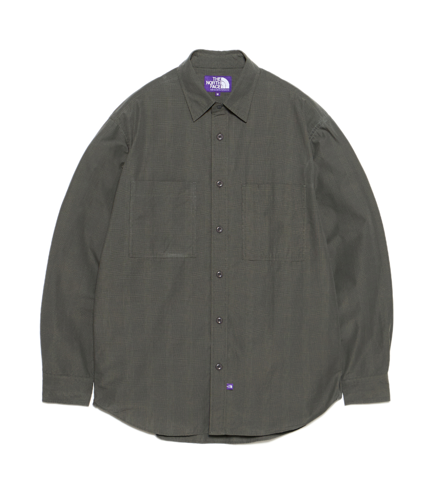 『代購商品』2026SS THE NORTH FACE Purple Label 紫標 Double Pocket Plaid Field Work Shirt 襯衫 N26SG060