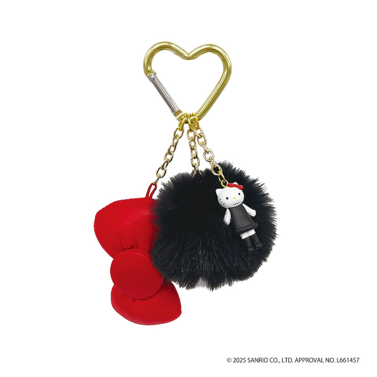 【直播】LX013075 Sanrio Hello Kitty 蝴蝶結毛毛球掛件系列