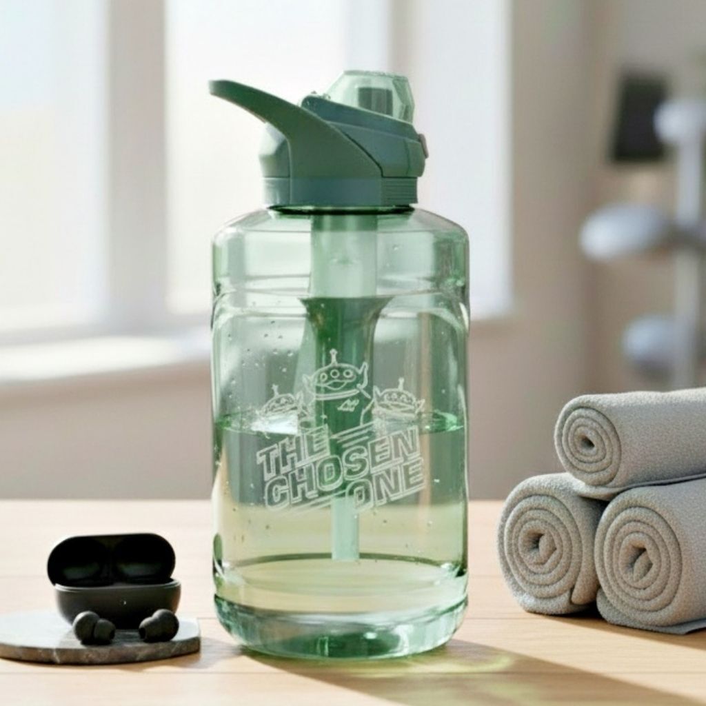 迪士尼反斗奇兵 - 便攜式運動 健身水樽-水壺 -三眼仔(大容量)