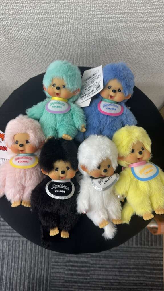 【直播】LX013079 Monchhichi COLORS 系列