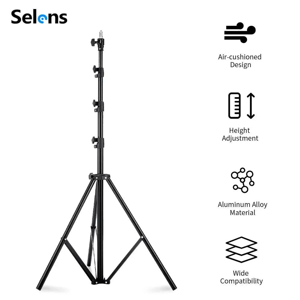 喜樂仕 Selens SLA-2200 2.2m 輕便型 通用氣壓燈架 (建議承重約3kg)