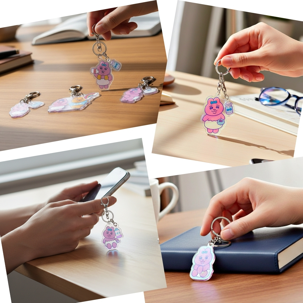 褲褲兔 底褲兔| 幻彩鎖匙扣 (盲盒)|隨機款式