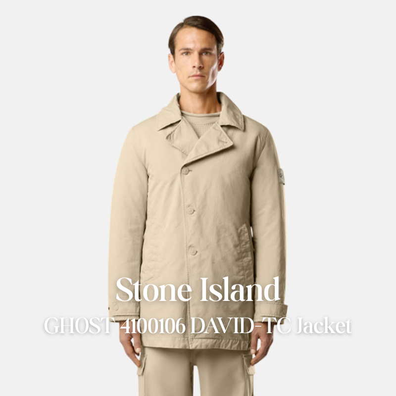 【代購】STONE ISLAND GHOST DAVID-TC 機能外套｜4100106