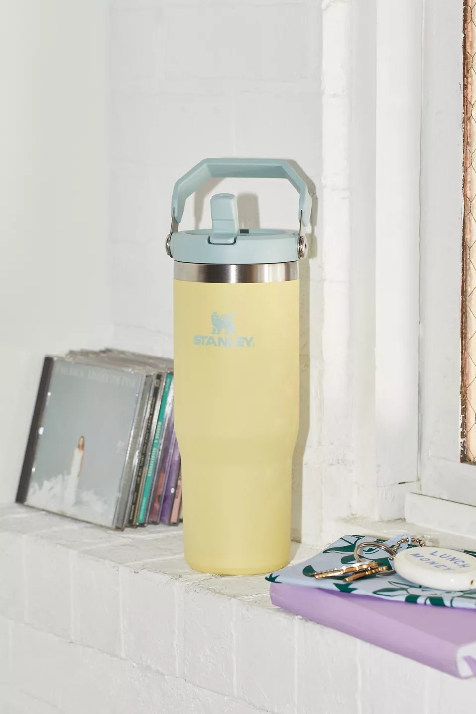 【預購】Stanley The IceFlow Flip Straw H013050 水樽30oz （Pomelo）