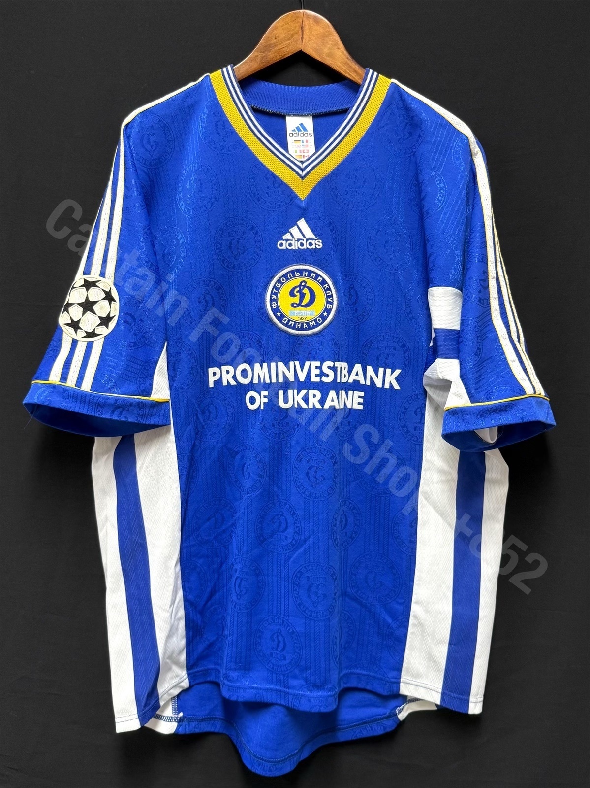 Dynamo Kyiv 1998-1999 Adidas Away Shirt #7 SHEVCHENKO