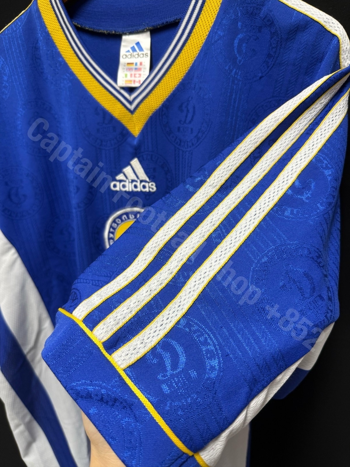 Dynamo Kyiv 1998-1999 Adidas Away Shirt #7 SHEVCHENKO