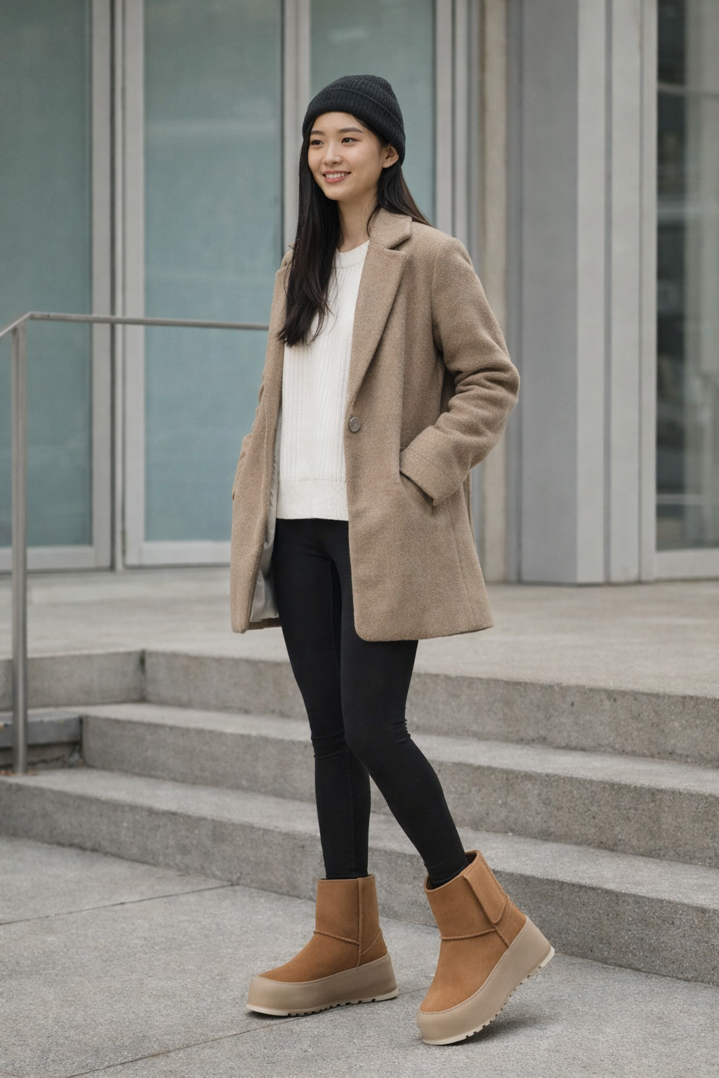 OBS294 UGG® Classic StreetScape｜经典厚底显脚细街头款