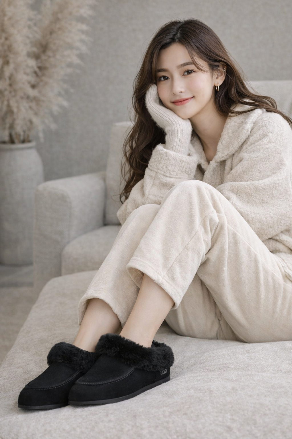 OBS297 UGG Ansley Mule｜暖笠笠懶人鞋