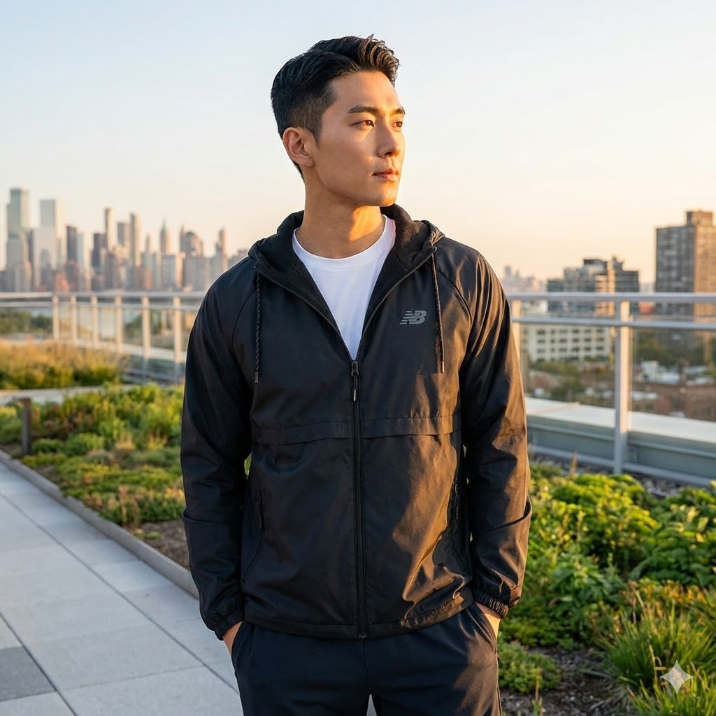 【預購】NEW BALANCE H013060 男裝網眼襯裡外套