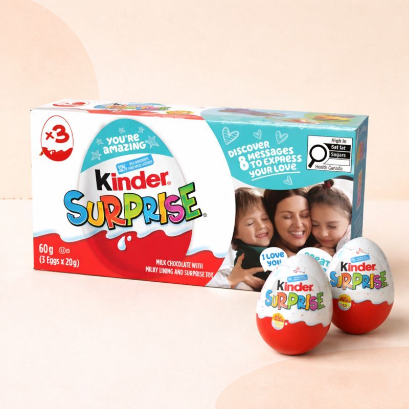 Kinder Surprise Milk Chocolate Eggs with Toys - 經典巧克力驚喜蛋