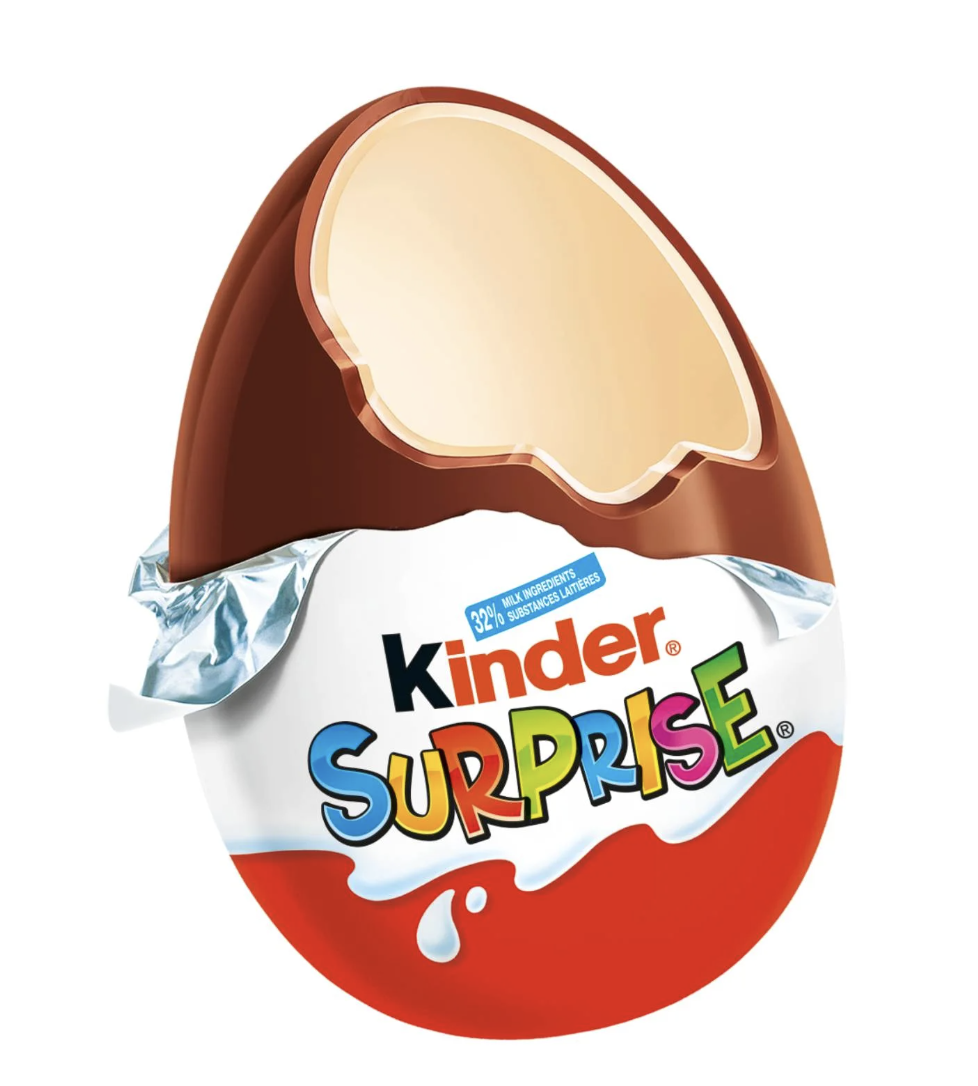 Kinder Surprise Milk Chocolate Eggs with Toys - 經典巧克力驚喜蛋