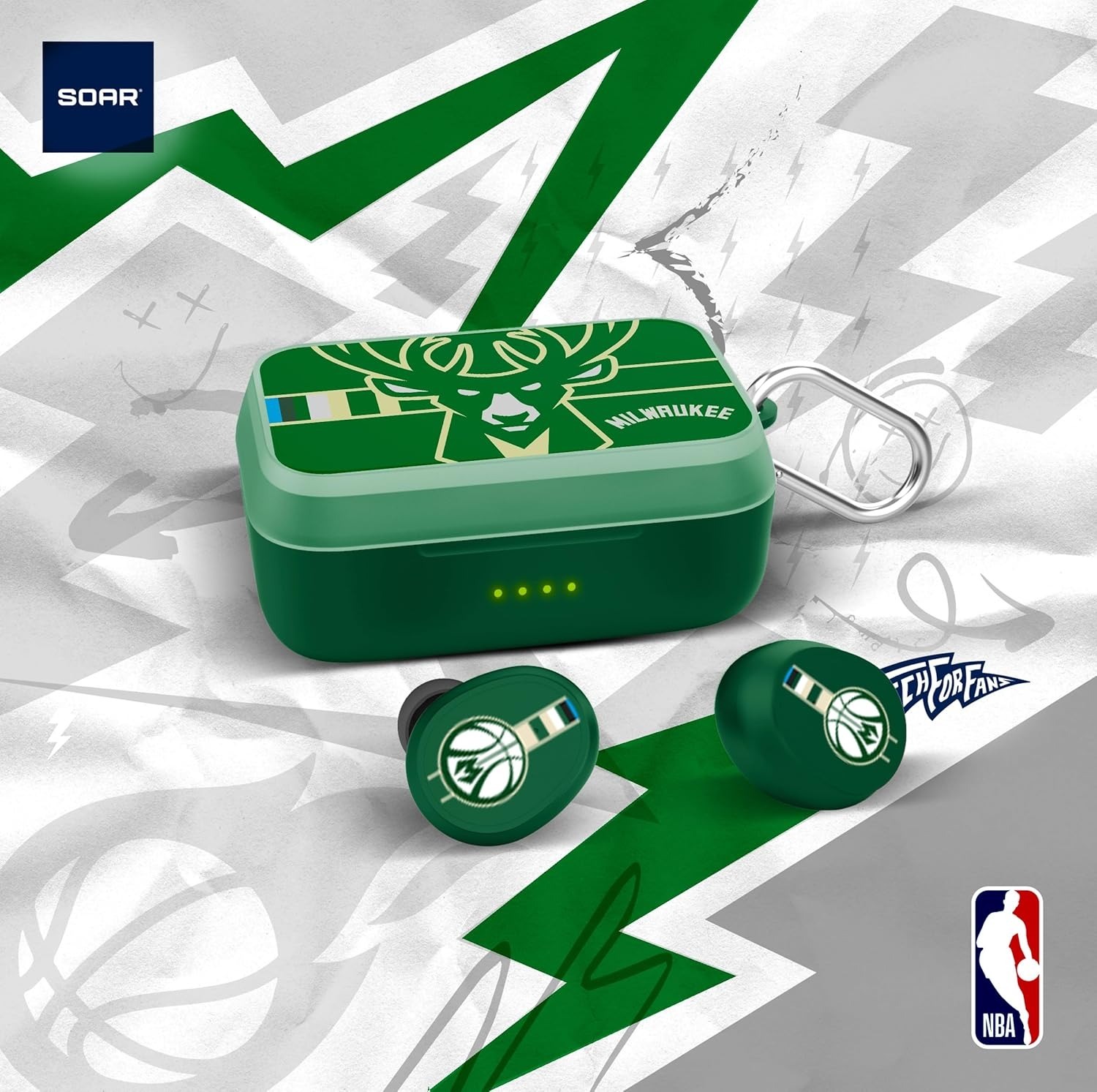 【預購】SOAR NBA H013070 無線運動耳機