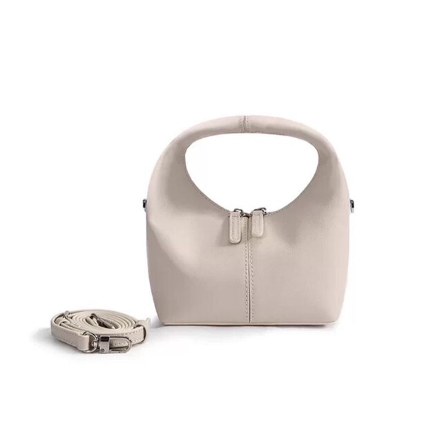 R2 Bob Oré Rebecca 真皮飯盒包 - 白色