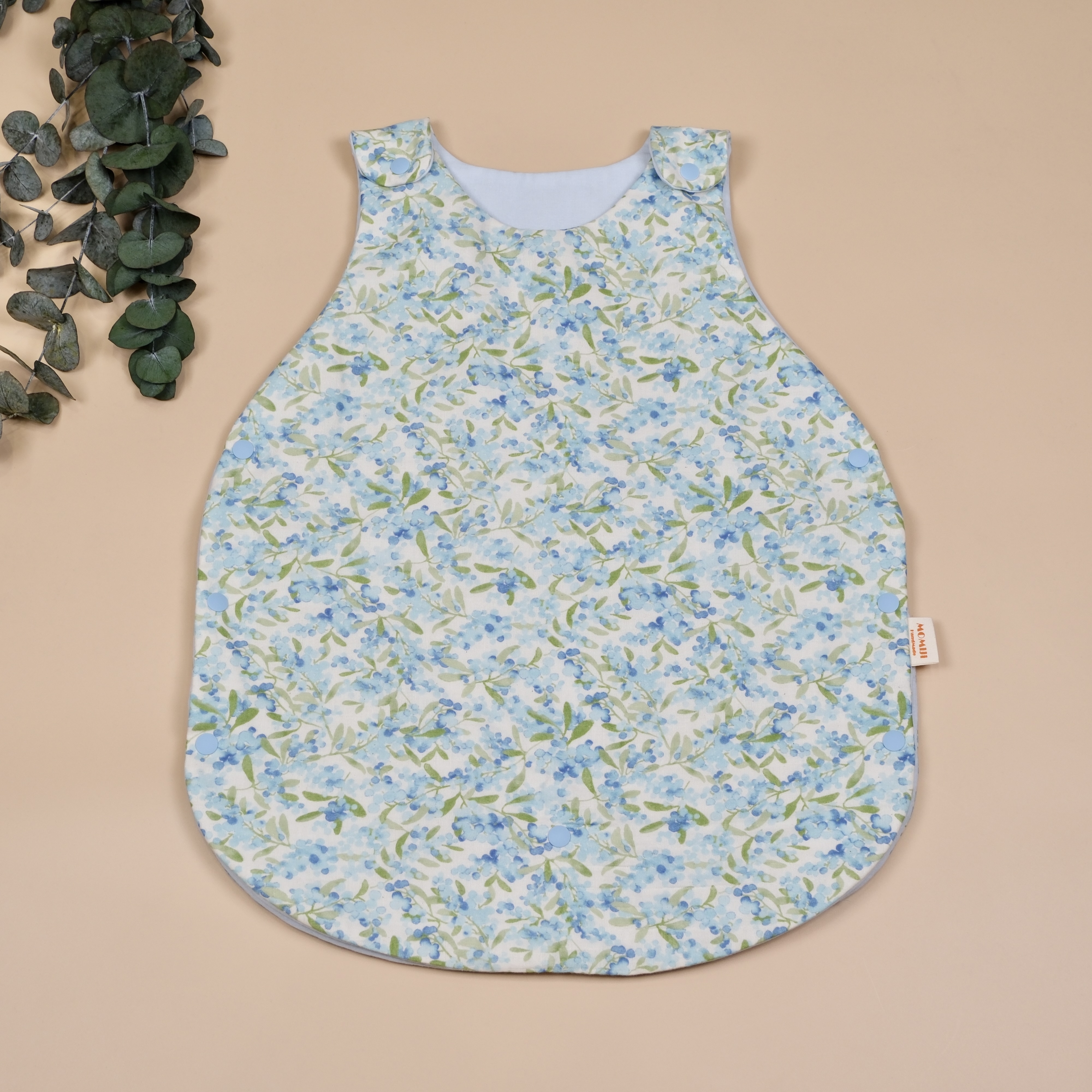 二重紗寶寶防踢被 | Mimosa・微風藍