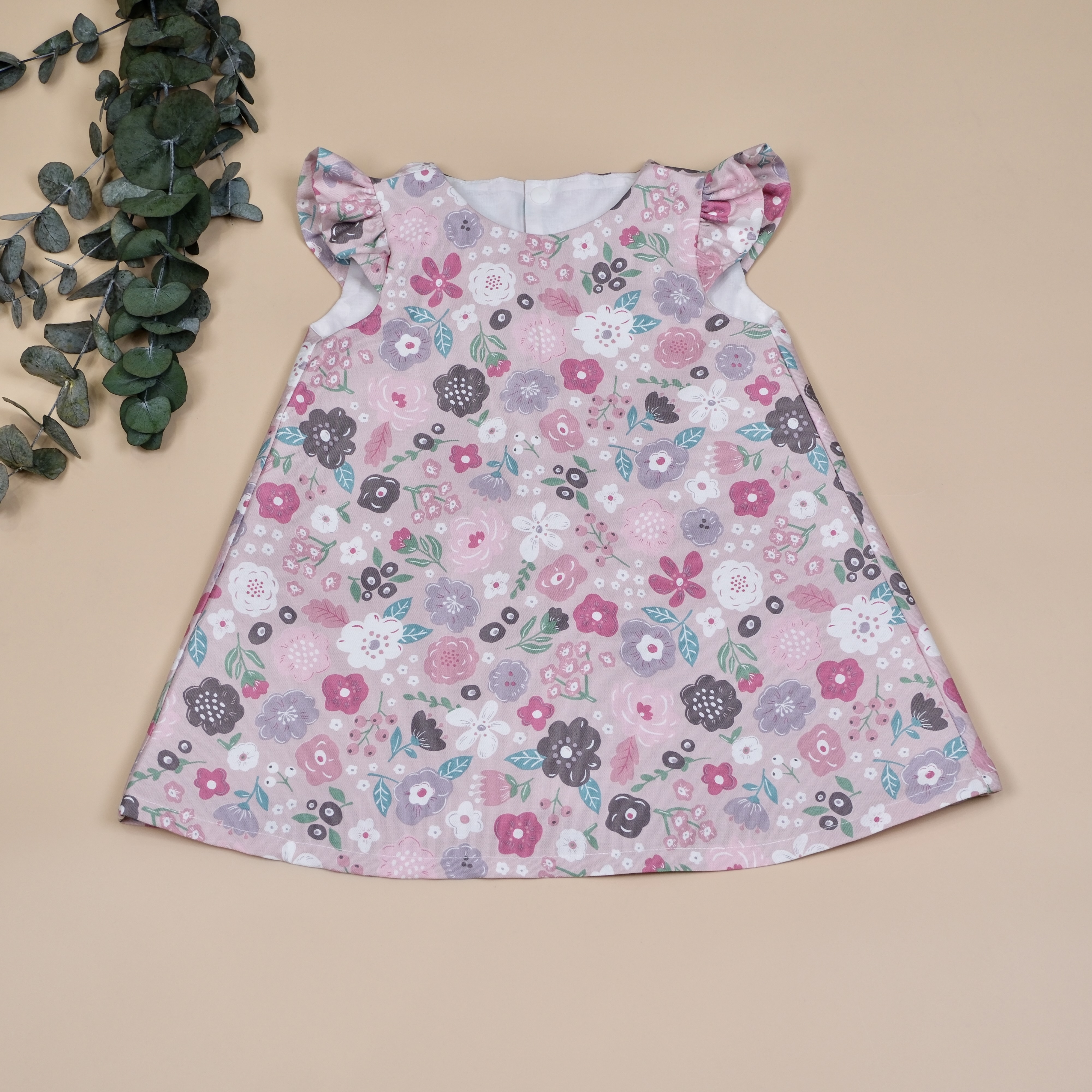 Printemps Rose 春日粉花 ✤ 手作飛袖洋裝 ✤