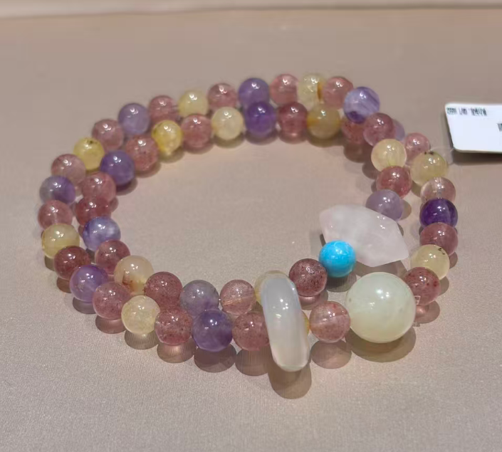 JY179-5814-GC 草莓晶紫金髮晶 (Q24)