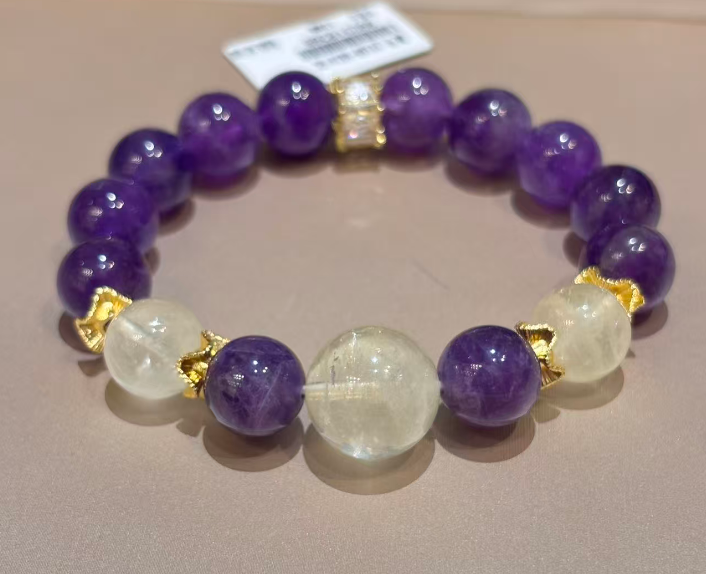 JY190-5814-GC 烏拉圭紫水晶串 (Q16)