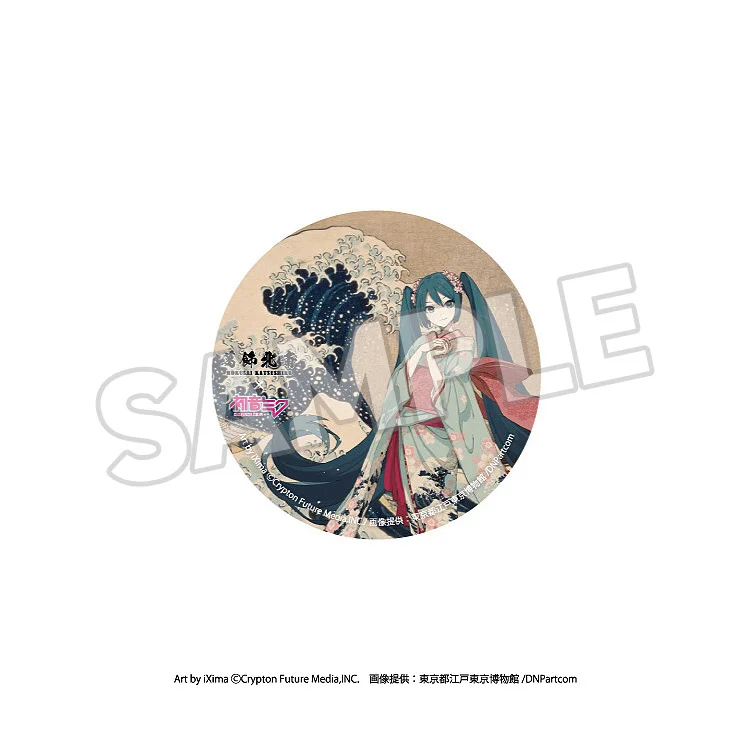 Hokusai×Miku BOX - 8 Badges