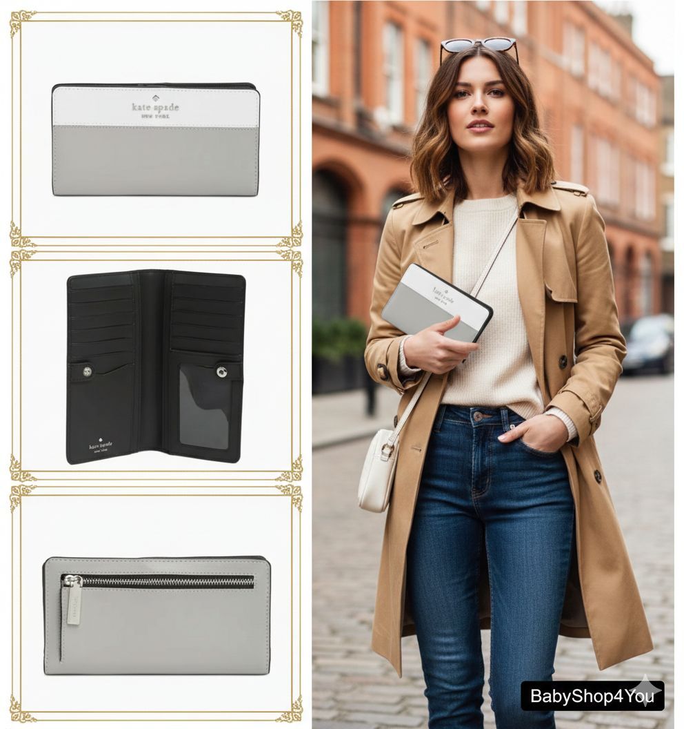 【預購】KATE SPADE NEW YORK H012656 折疊錢包