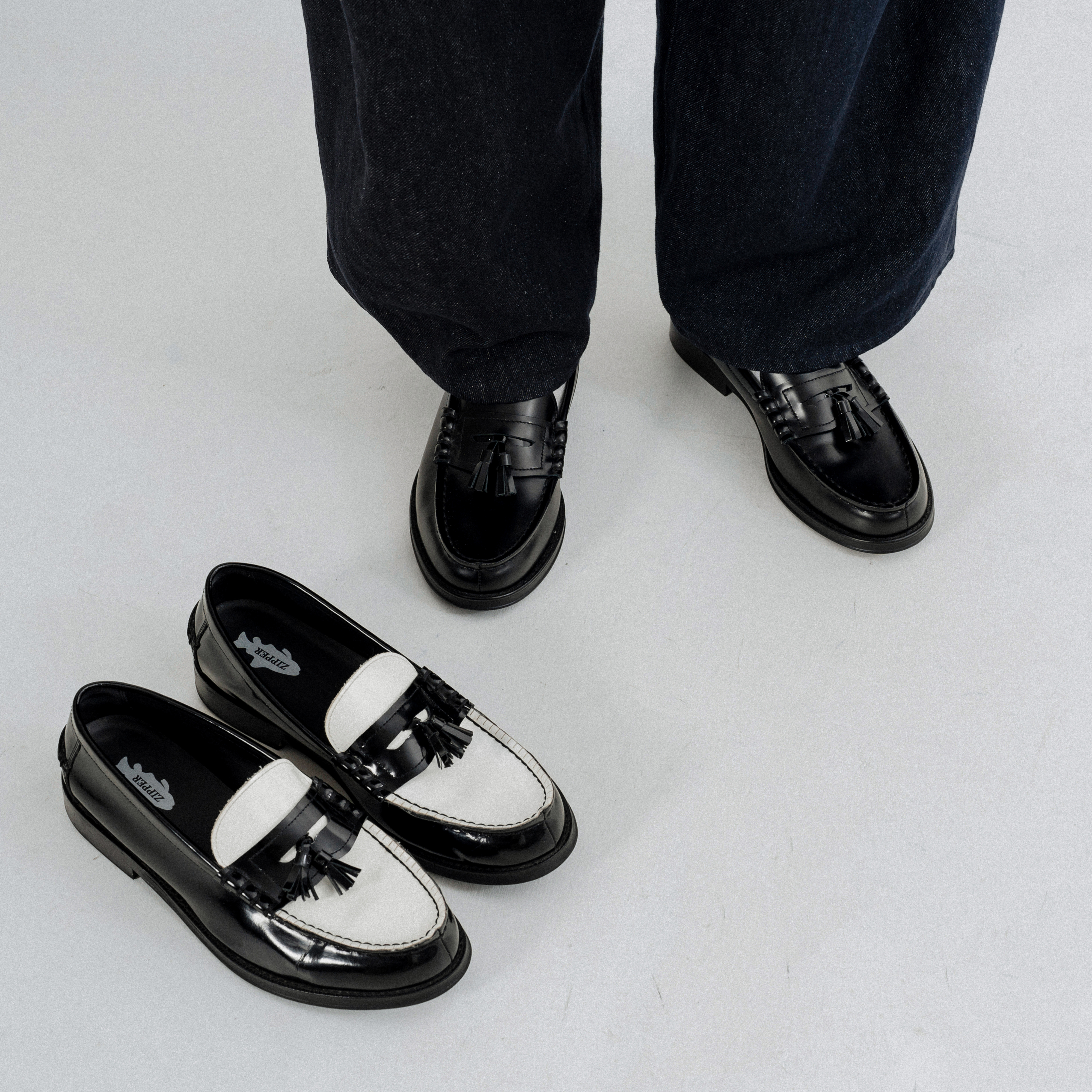 AGILITY x ZIPPER Detachable Tassel Loafers 可拆式 流蘇樂福鞋 [AG-ZP01]