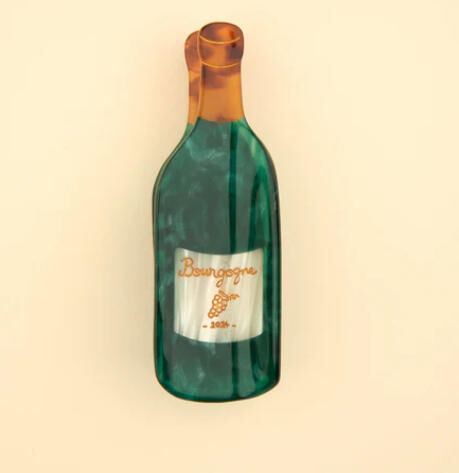 Coucou Suzette 紅酒瓶髮夾