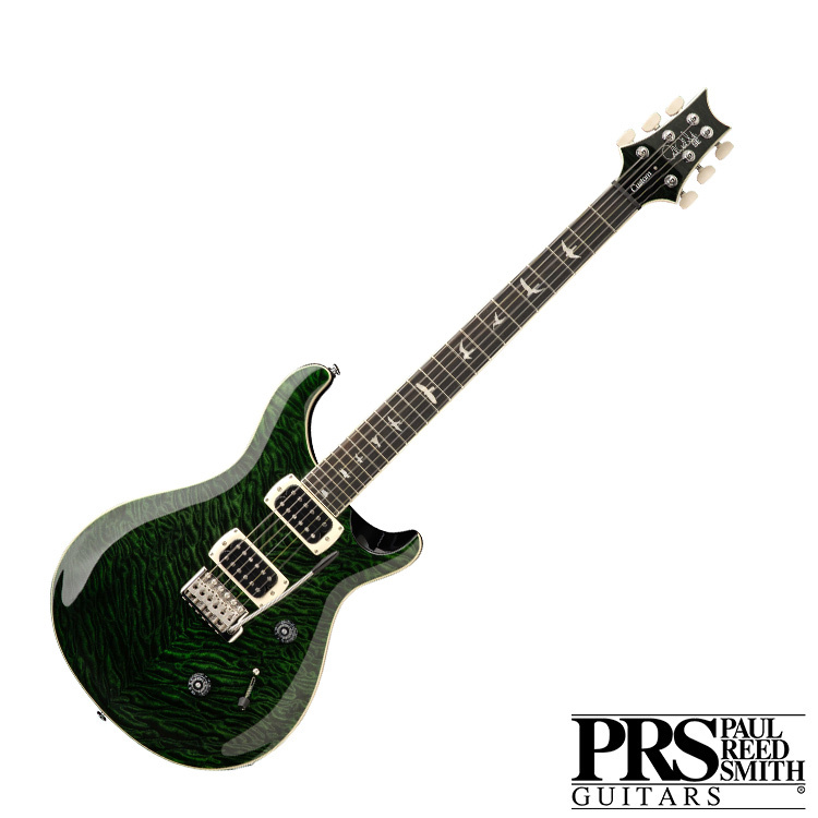 PRS SE Custom 24 Quilt Teal Black 電吉他
