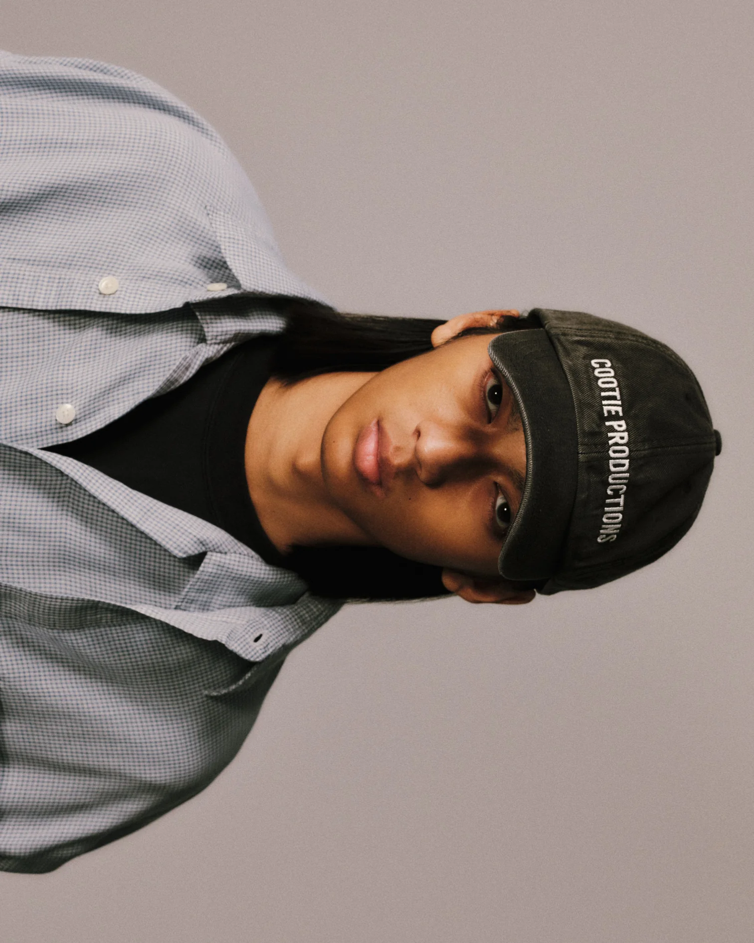 COOTIE PRODUCTIONS - Color Denim 6 Panel Cap / 2COLORS