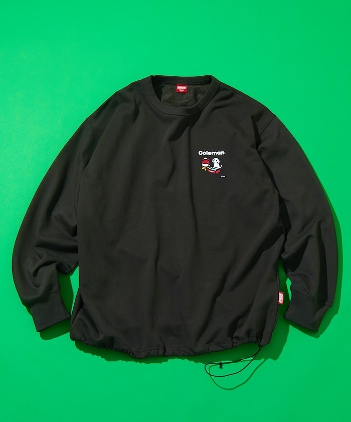 【現貨】coleman x matsui x FREAK'S STORE Rocky Camping 抽繩圓領衛衣 CM5606