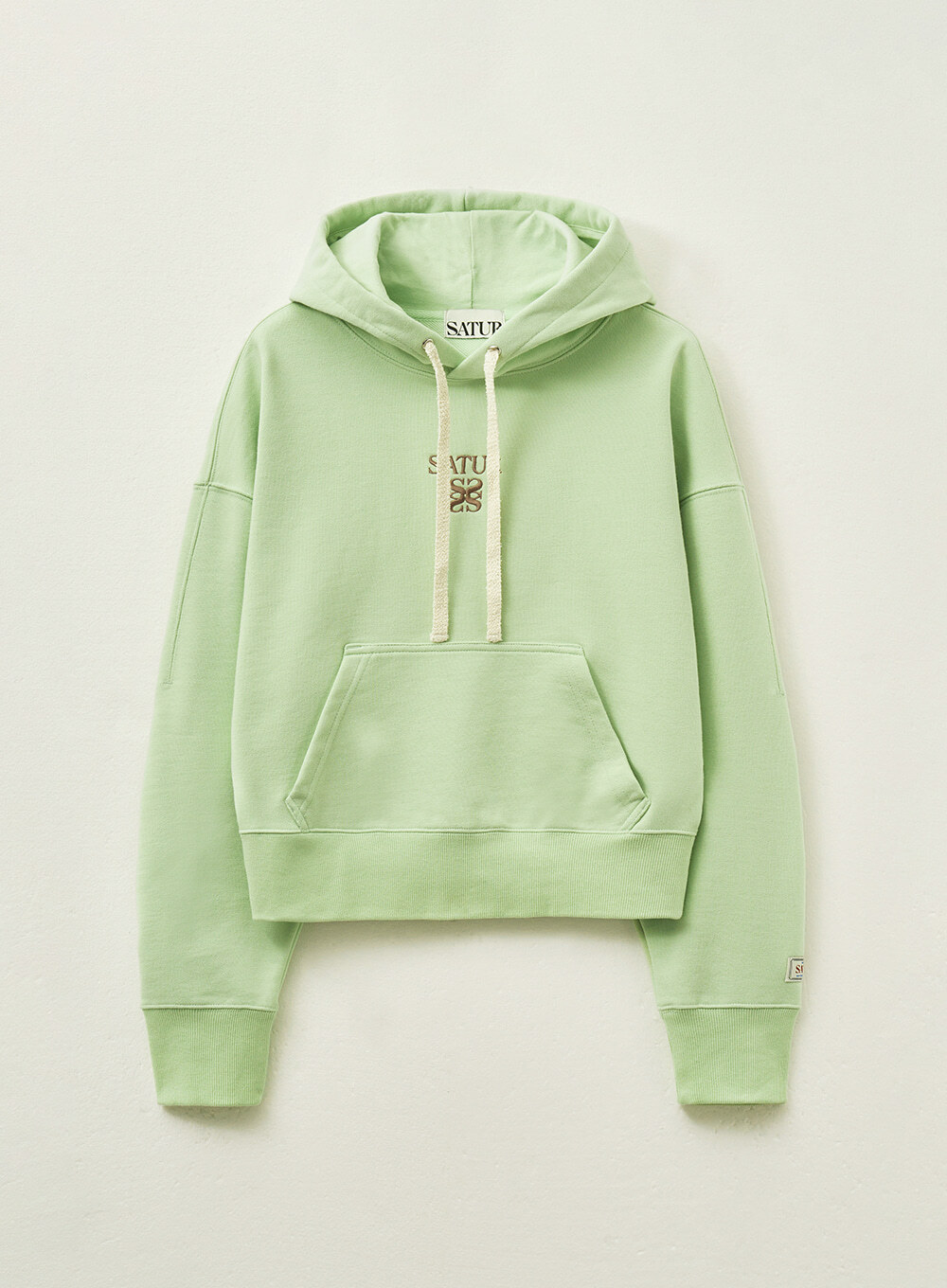 Satur｜必買25折扣款🌟極少庫存🌟(W) Apero Pocket Crop Hoodie [2 colors]