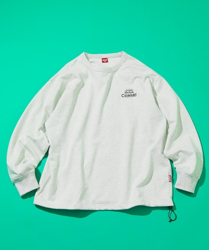 【現貨】coleman x matsui x FREAK'S STORE Camping Joy 抽繩圓領衛衣 CM5607