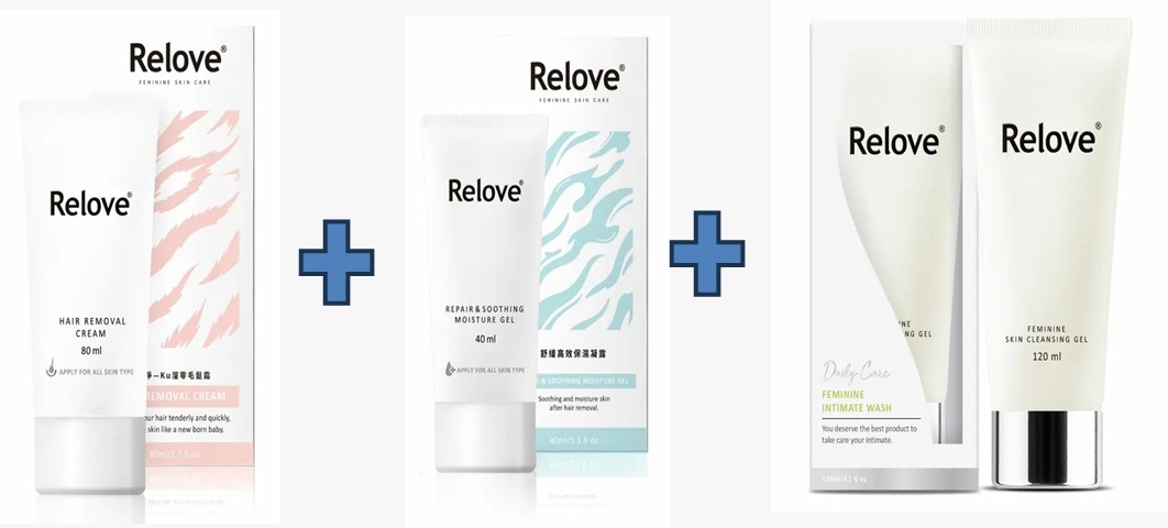 (6438) 脫毛保濕護理+私密清潔組合(D1)